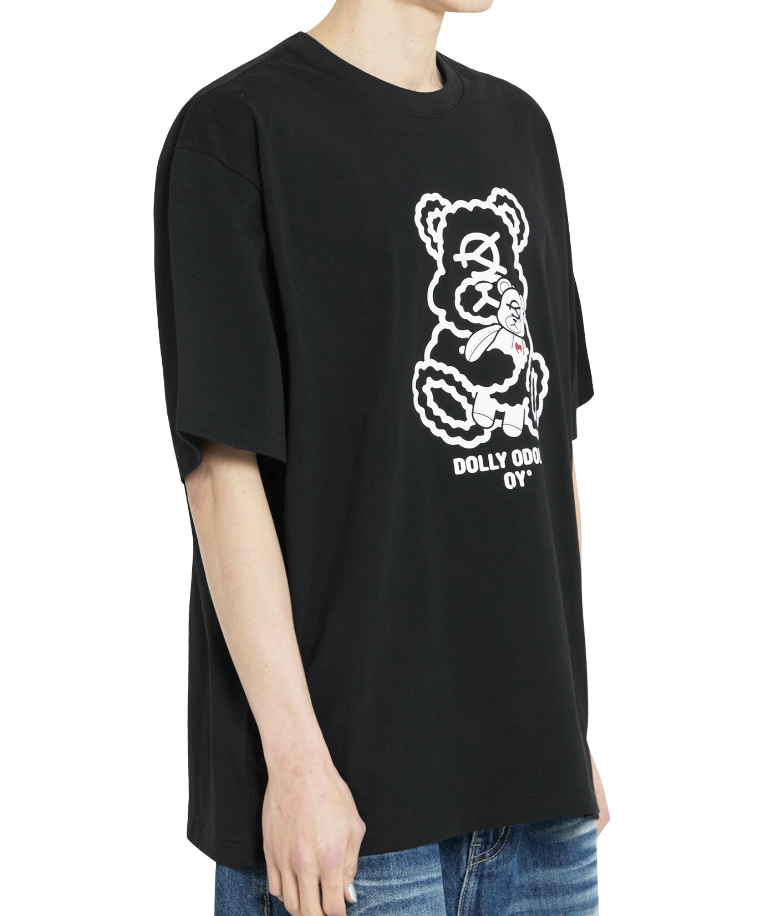 OY オーワイ ODOLLY BEAR クマ 熊 Tシャツ ブラック OY オーワイ くま 黒 ブラック Tシャツ - メルカリ