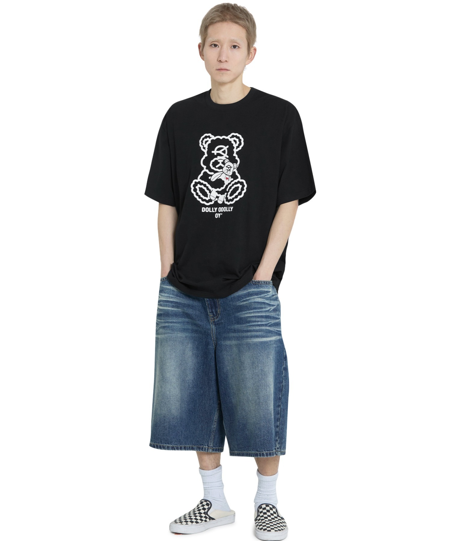 ★OY★DOLLY WITH ODOLLY TEE - BLACK★正規品/韓国直送料込 楽天市場】【正規品】[国内発送] OY オーワイ TRIPLE PIXEL