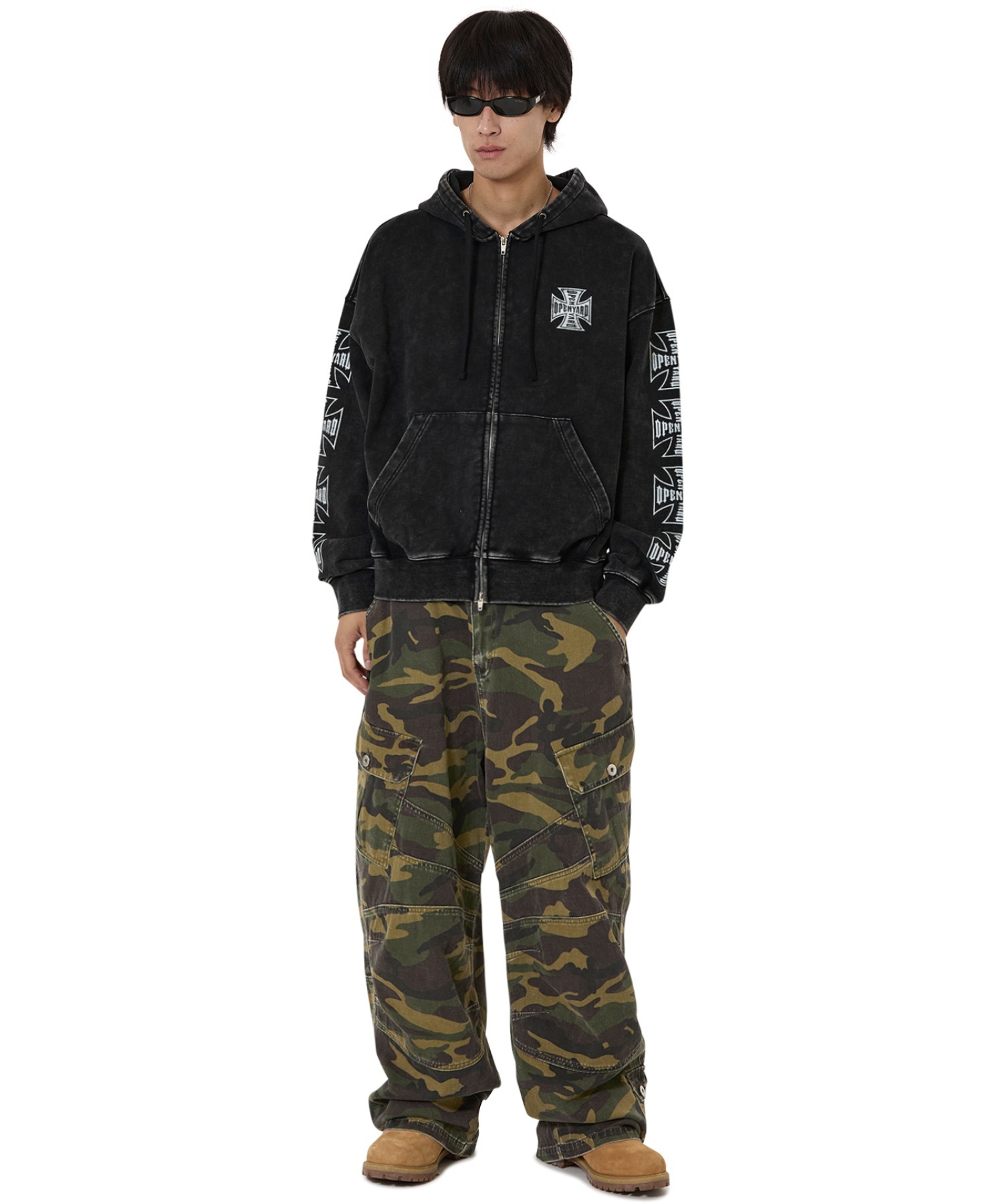 OY パーカー Onitsuka Tiger パーカー SWEAT HOODIE / スウェットフーディー