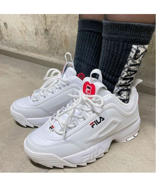 Fila フィラ ディスラプター２ハート 厚底 スニーカー 当店限定販売 限定 韓国 ダンス ストリート F0500 0113