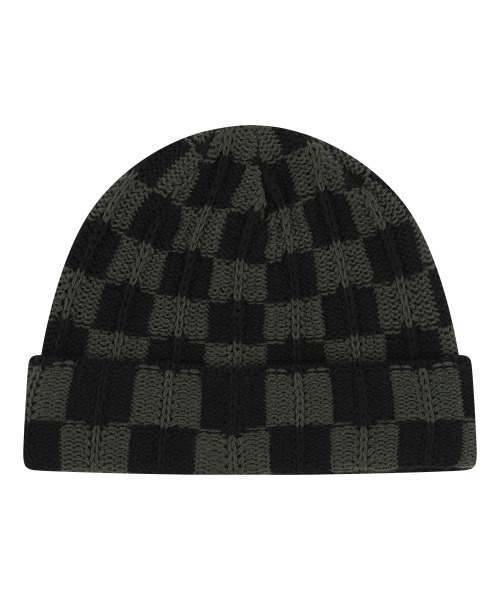mahagrid/マハグリッド』 CHECKERBOARD BEANIE/チェッカーボード