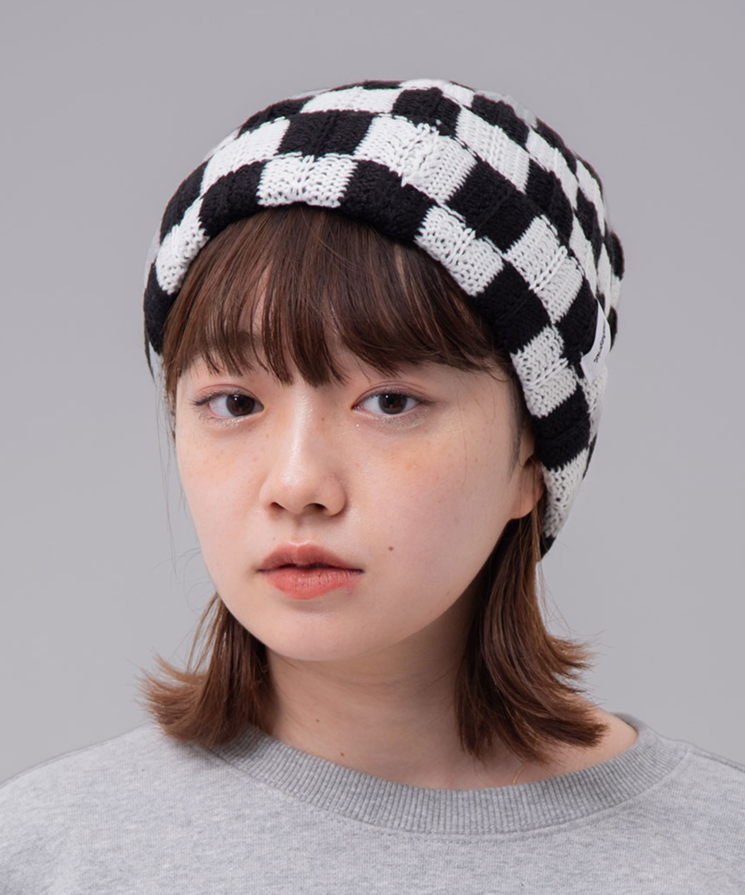 oMA チェック柄ビーニー BEAMS（ビームス）チェック ビーニー（帽子 ニットキャップ）通販｜BEAMS