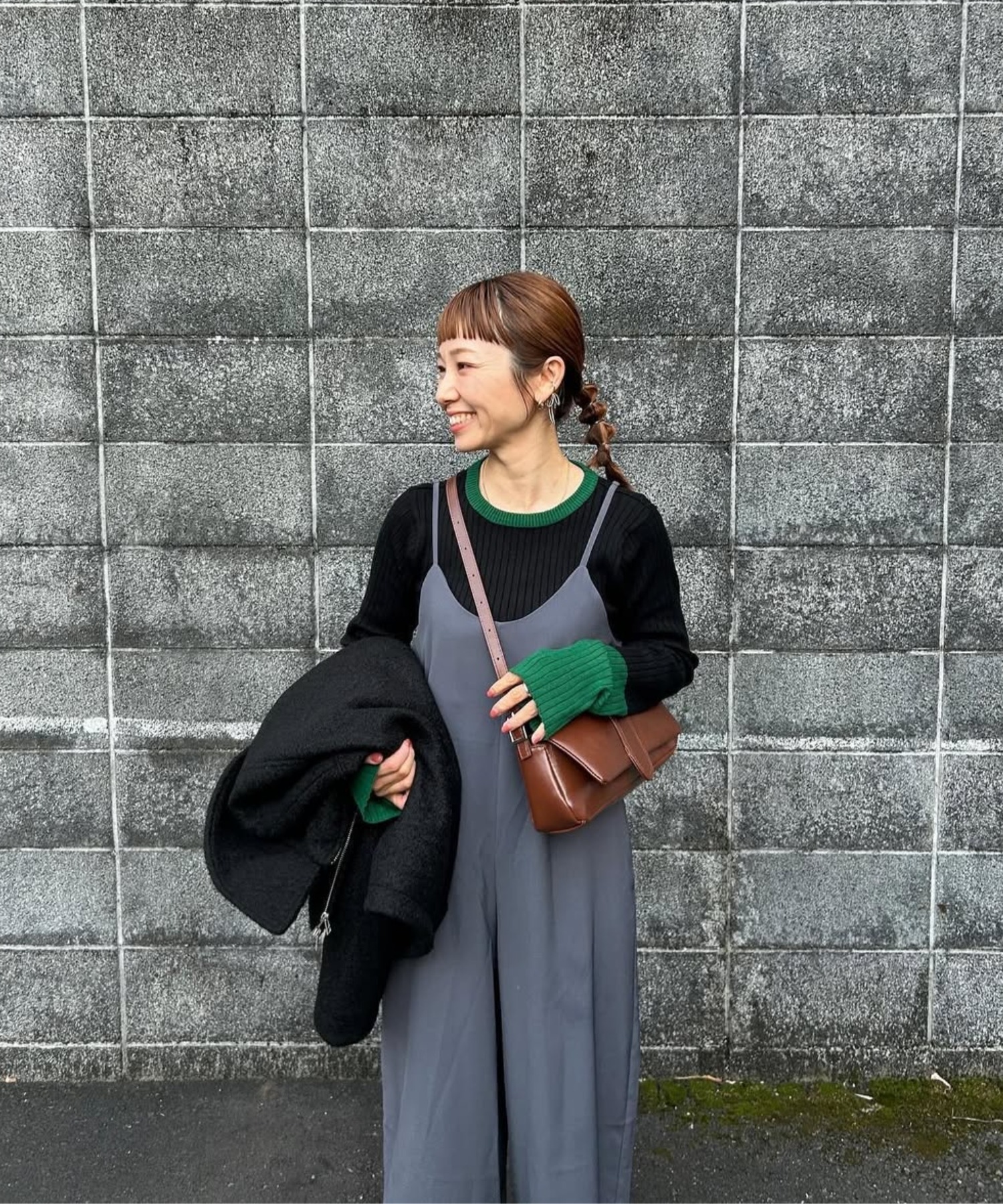 model：H152 着用サイズ：FREE