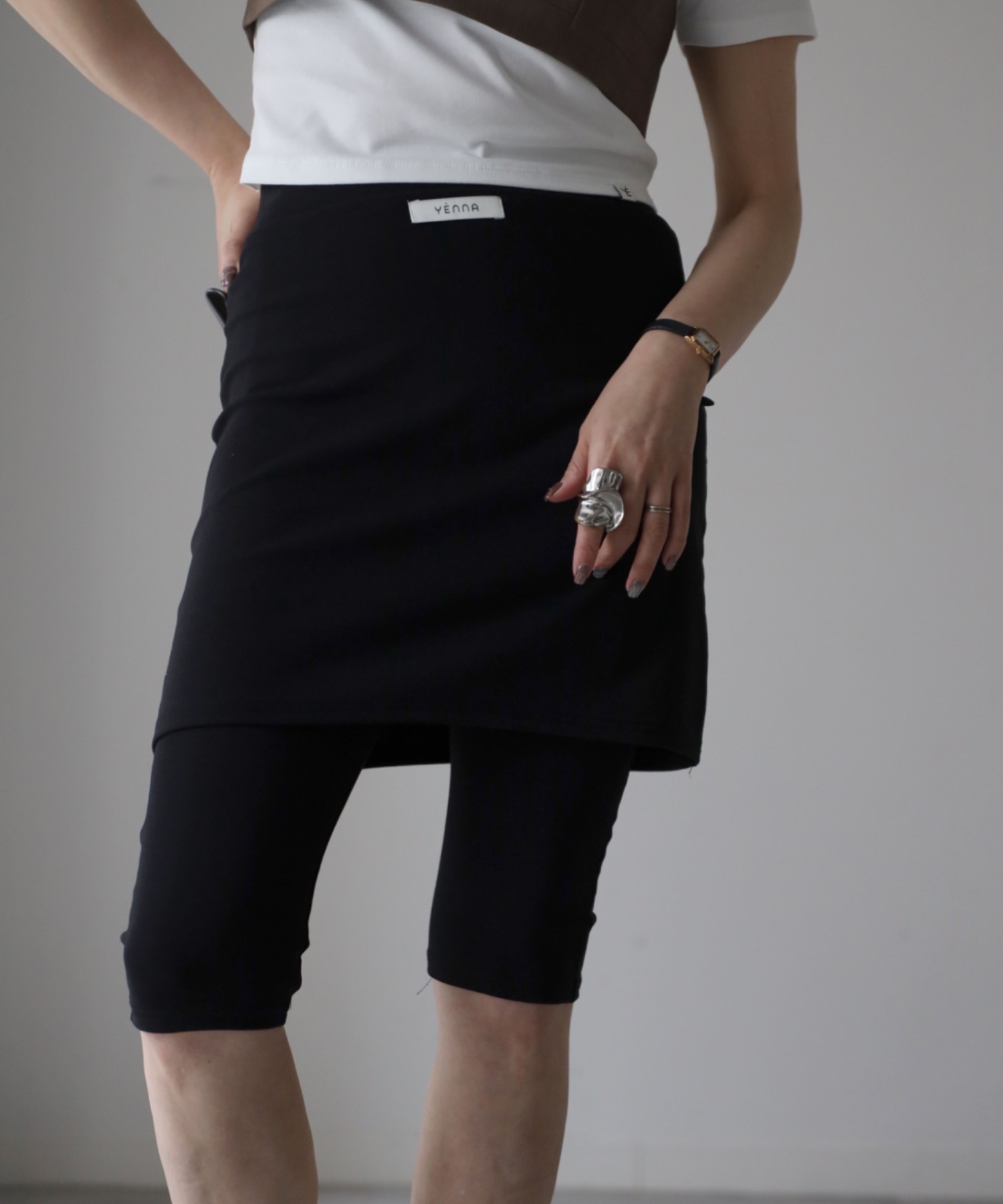 model：155cm. 着用サイズ：FREE