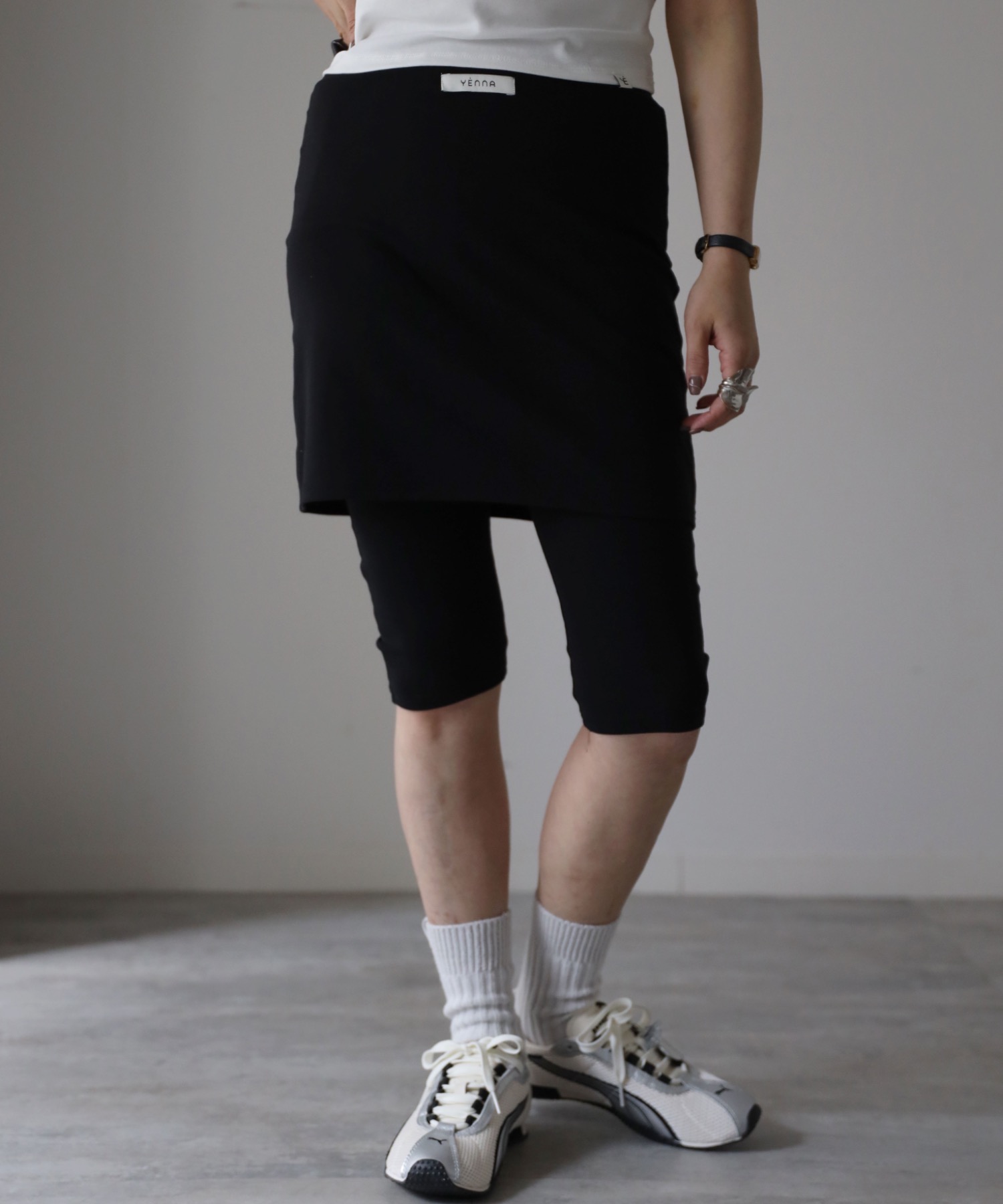 model：155cm. 着用サイズ：FREE