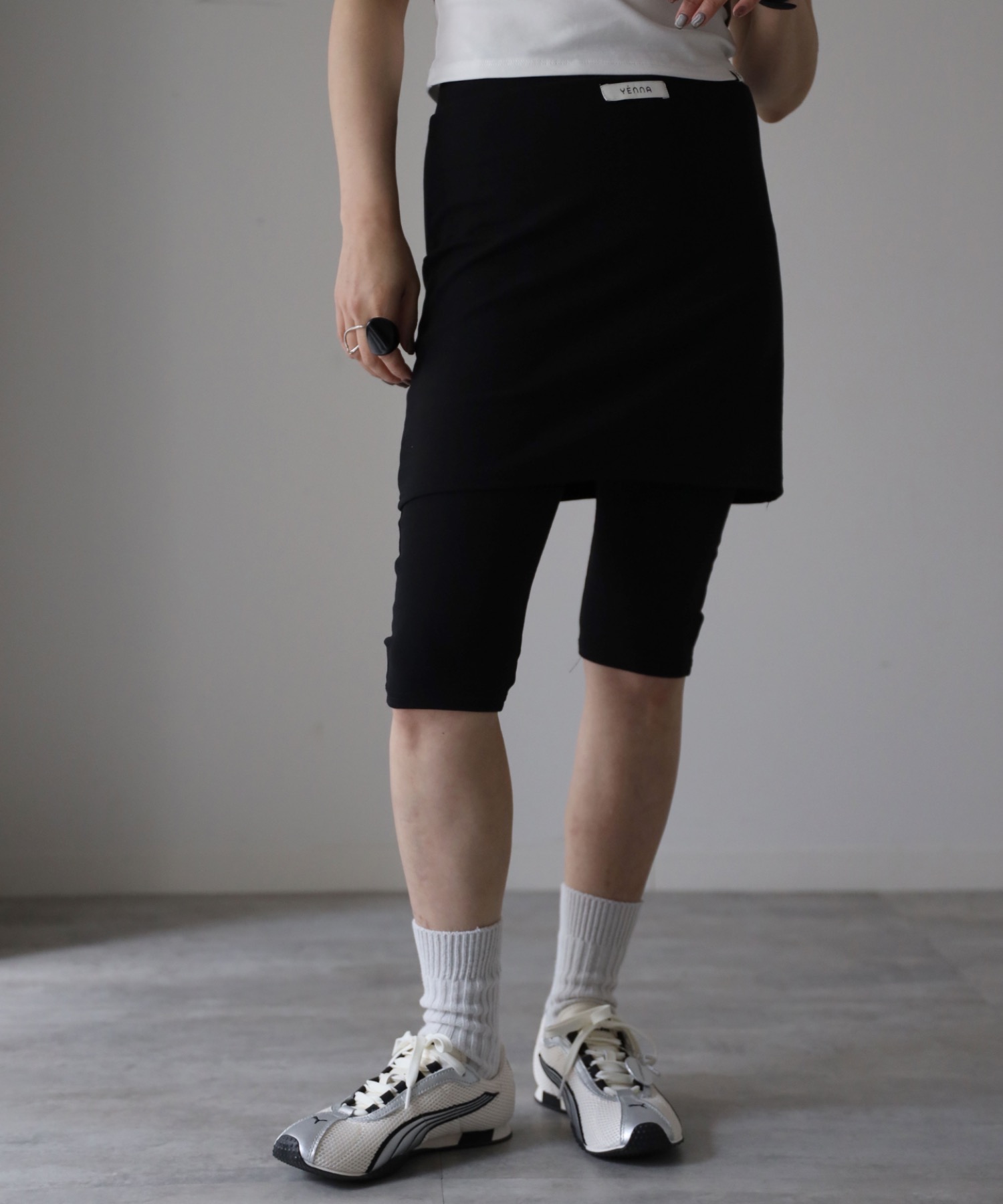 model：155cm. 着用サイズ：FREE