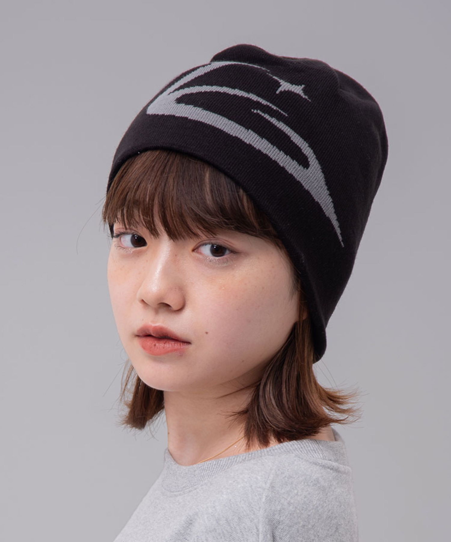 【mahagrid】24FW★ ASTRO LOGO BEANIE c3ab86d5b47eb1a7c50fc87bda044f