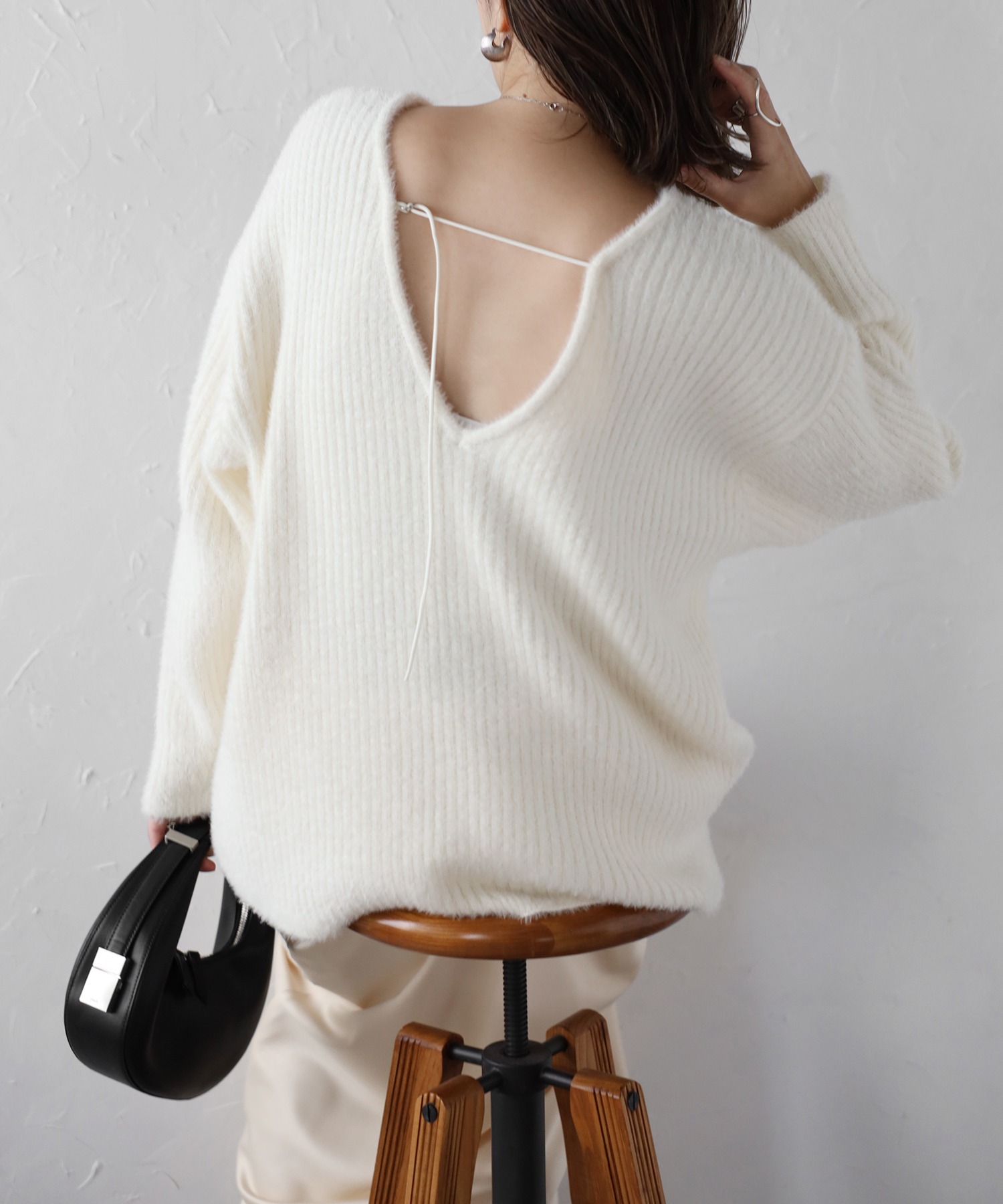 model：H158 着用サイズ：FREE