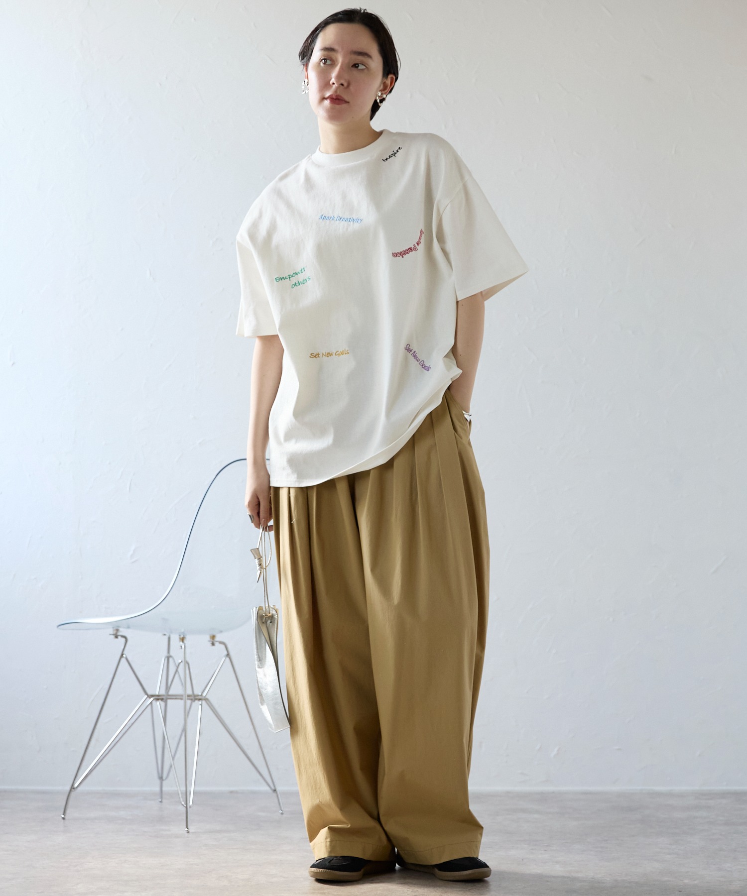 モデル身長:170cm　サイズ:FREE