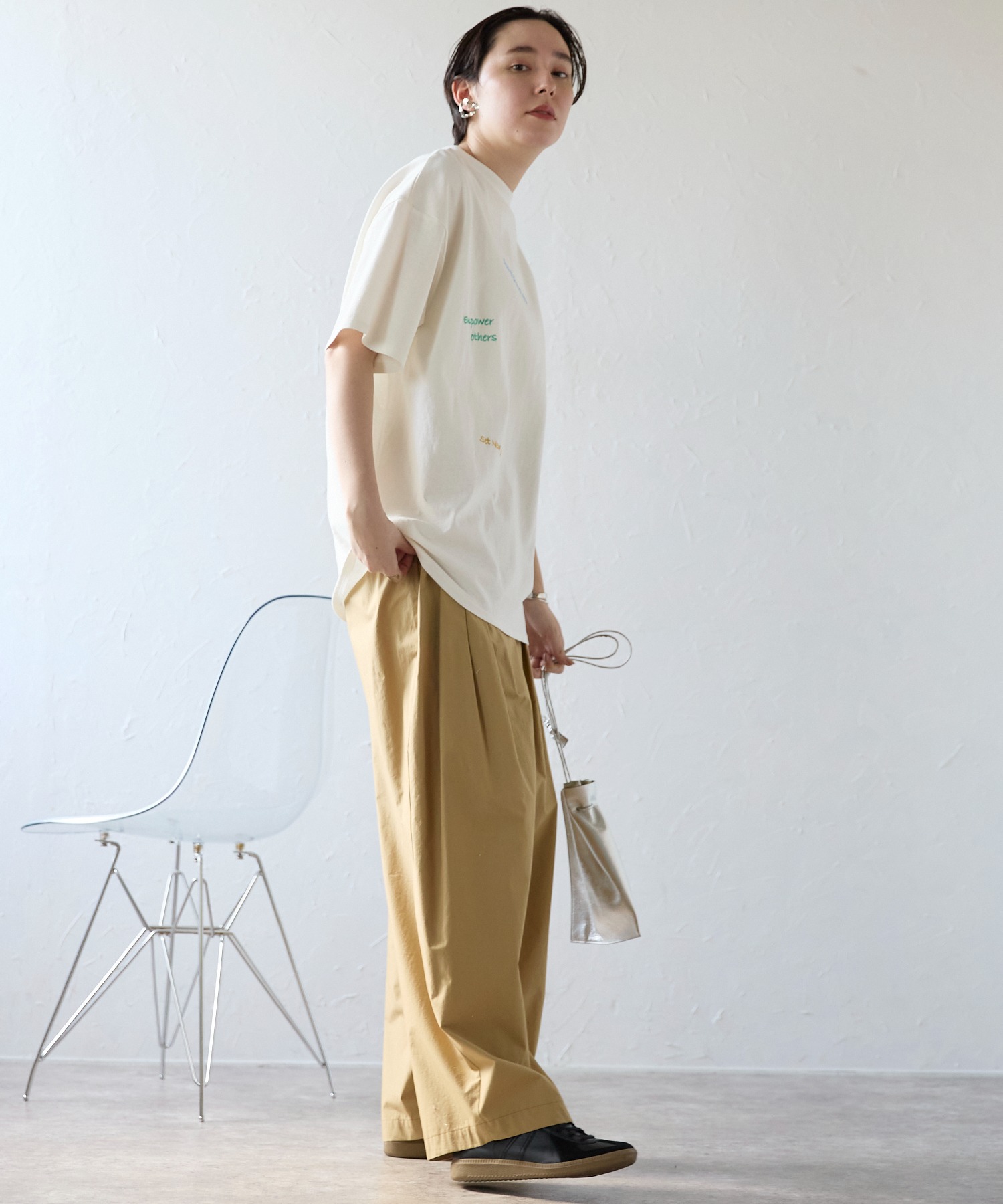 モデル身長:170cm　サイズ:FREE