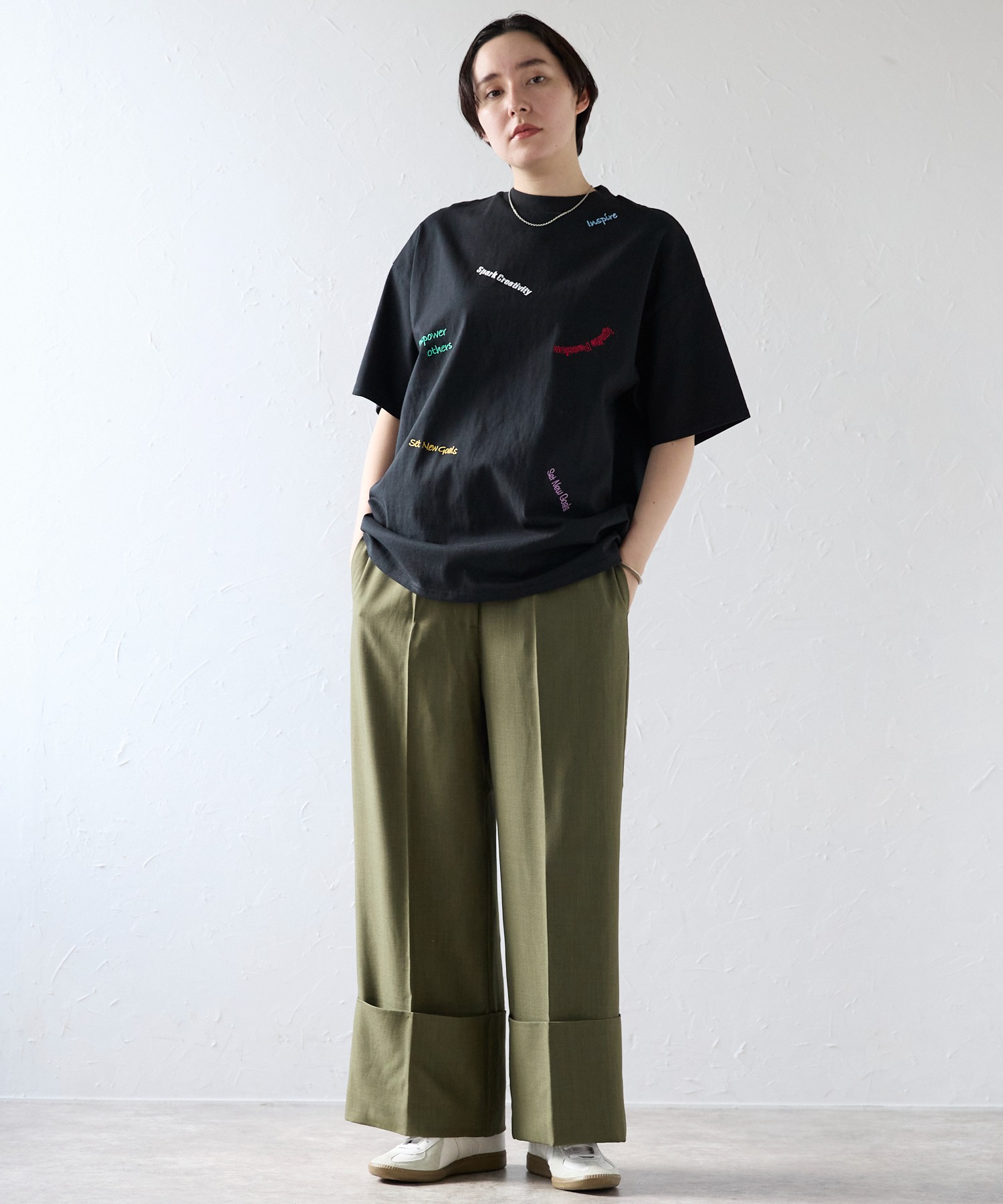 モデル身長:170cm　サイズ:FREE