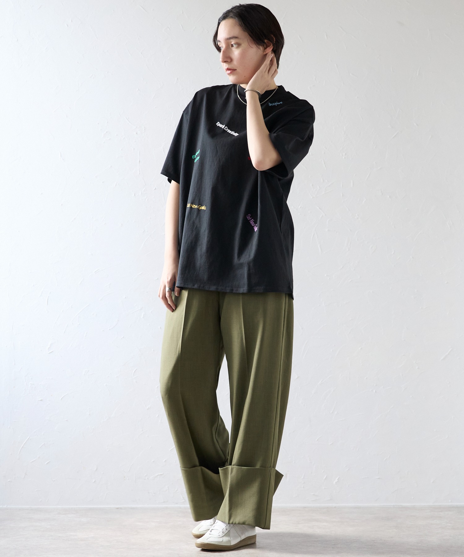 モデル身長:170cm　サイズ:FREE