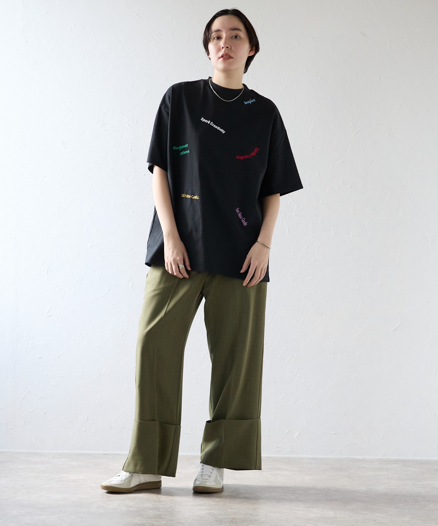 モデル身長:170cm　サイズ:FREE