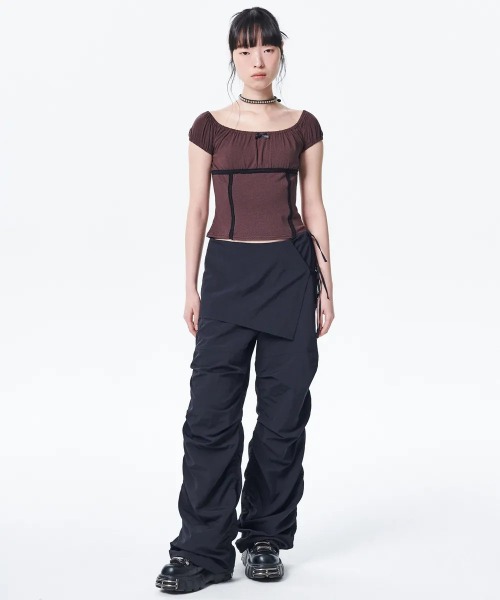 A'GEM/9 × .kom 『runningHIGH/ランニングハイ』DOT SLIM TOP