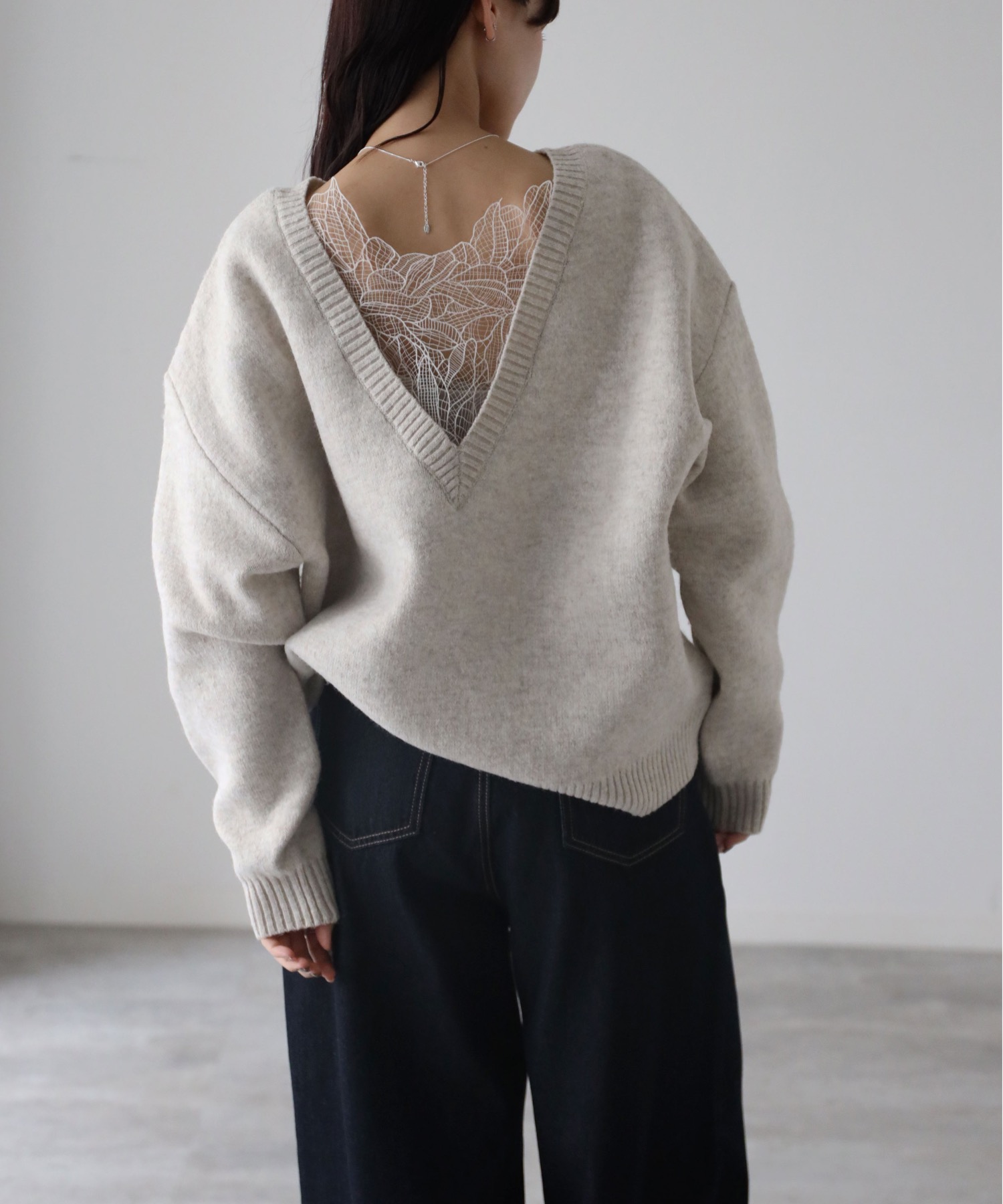 model：164cm. 着用サイズ：FREE