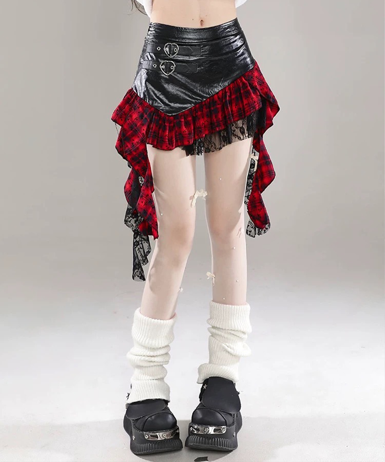 A'GEM/9 × .kom 『.KOM/ドットケーオーエム』 チェックレイヤード