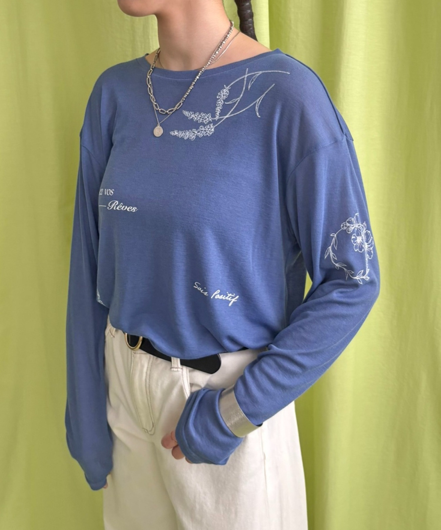 Cycle by myob サイクルバイエムワイオービー シアートップス 長袖 Pop up store - Cycle by myob 10.8 Fri - 10.17 Sun at Forget