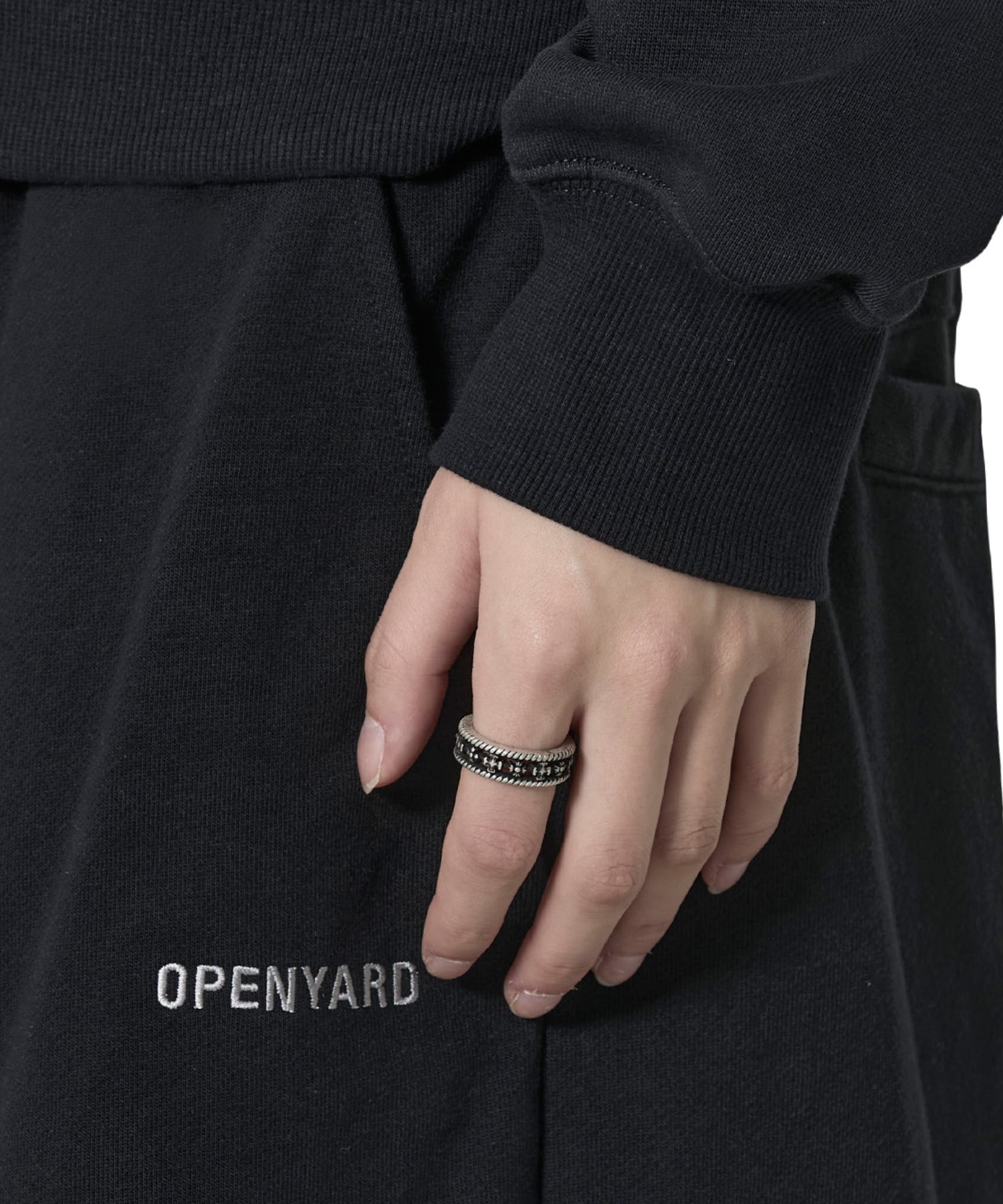 Openyard/オープンヤード』 CROSS ORNAMENT RING/クロスオーナメント