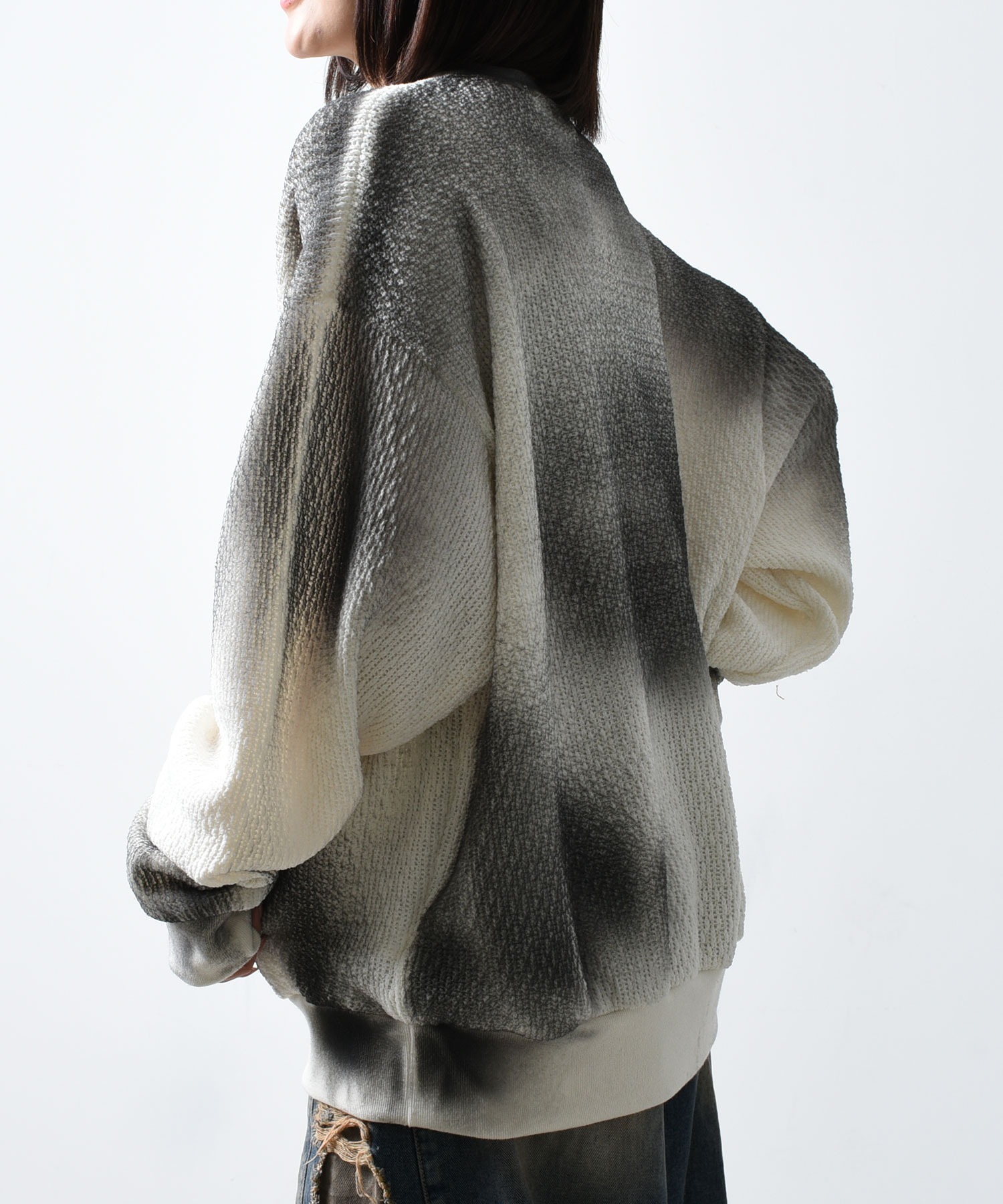 あーる A'GEM/9 × .kom 『ARULE/アルール』スプレープリントニットプル