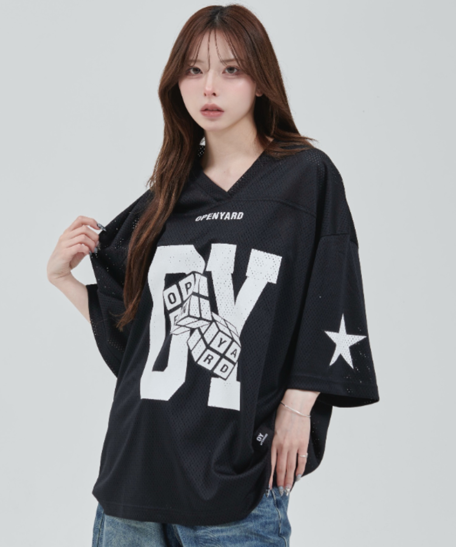 人気ブラドン CUBE OY/オーワイ』 MESH JERSEY/キューブメッシュ FOOTBALL トップス