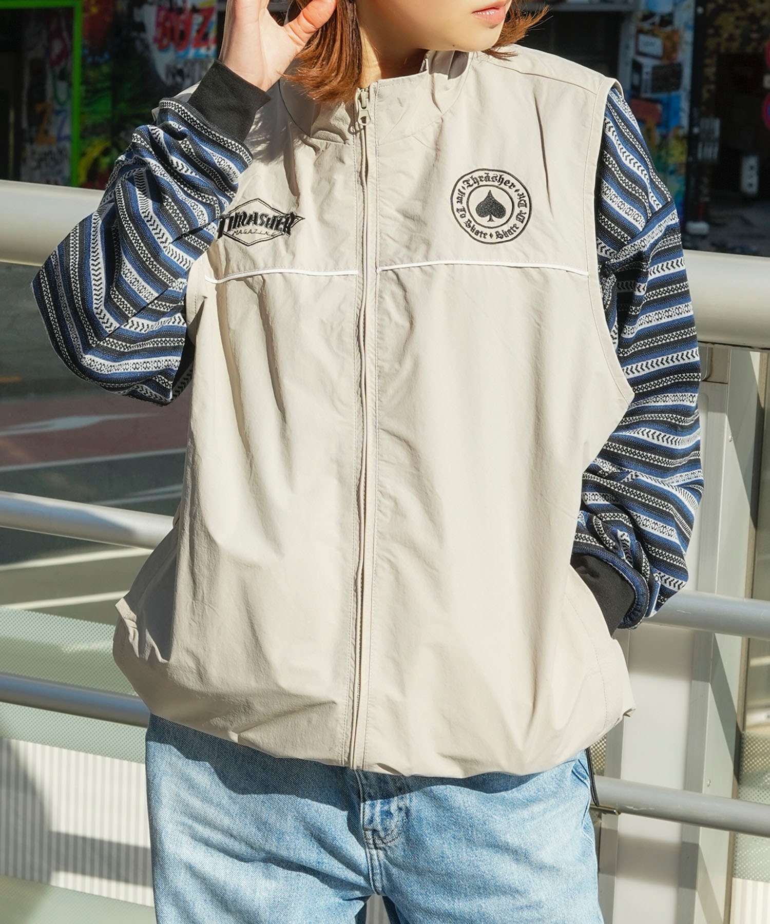 NYLON VEST/スラッシャーナイロンベスト 【公式通販】