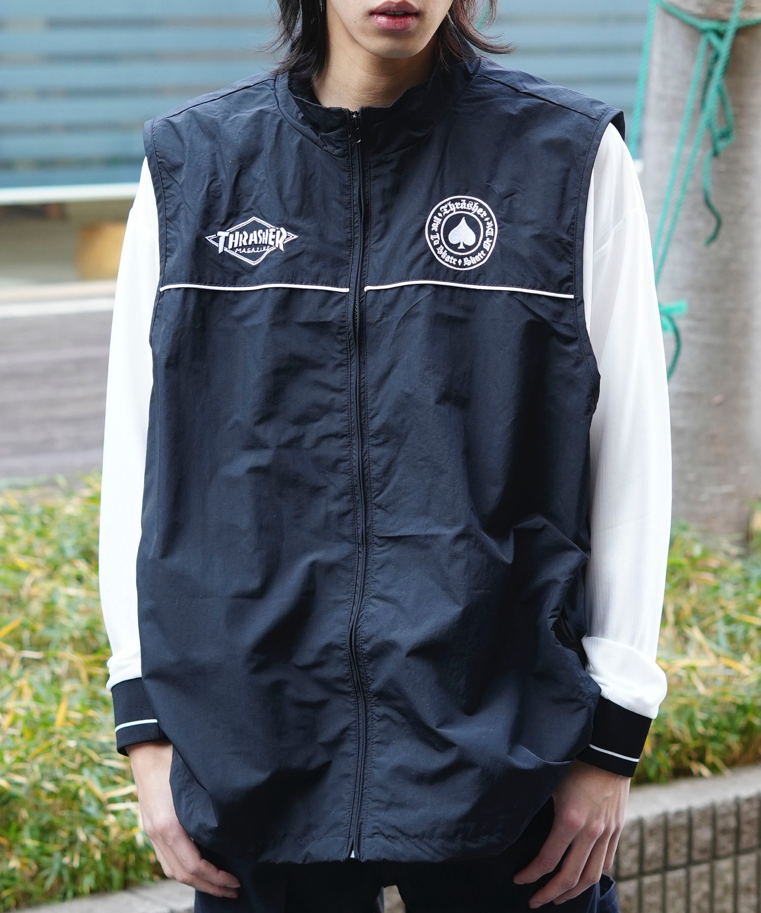 SUMARI NYLON SHELL VESTナイロンシェル ベスト NYLON VEST/スラッシャーナイロンベスト 【公式通販】