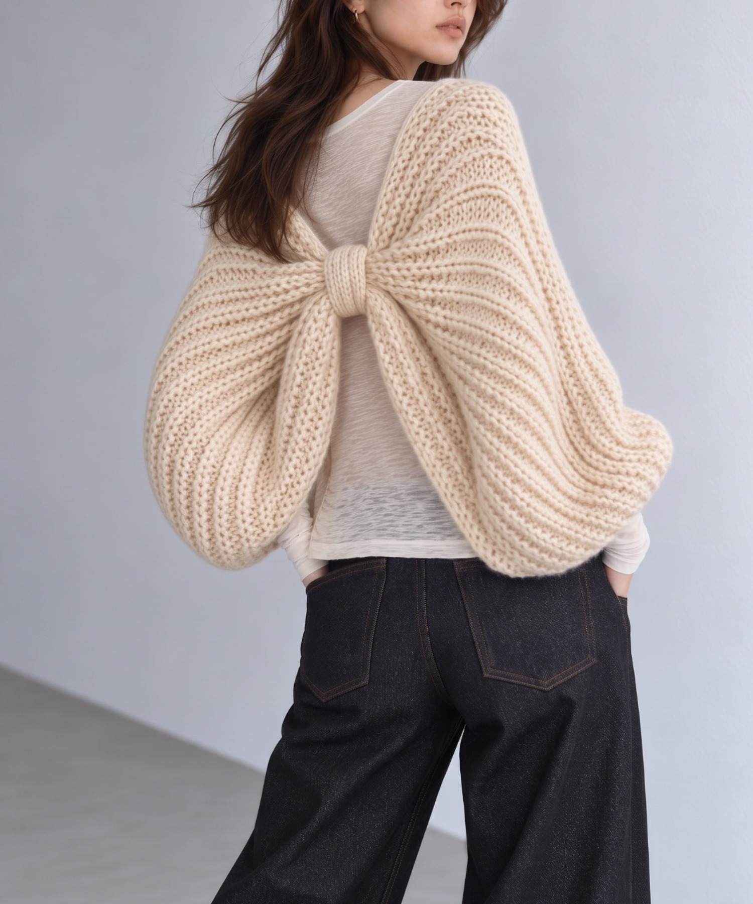 model：160cm 着用サイズ：F