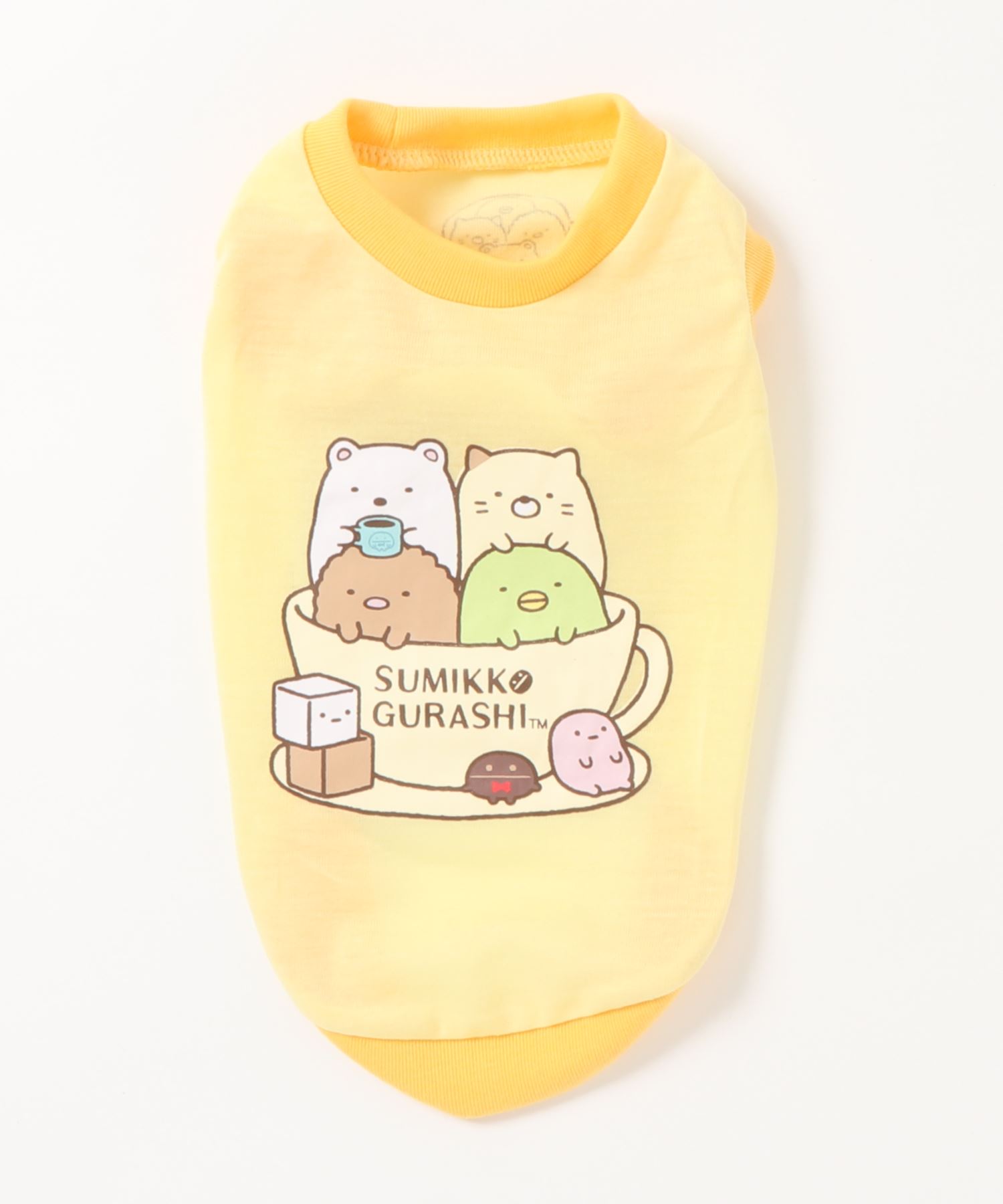 San X Sumikkogurashi サンエックス すみっコぐらしｔシャツ クリーム 犬服 ペットウェア ペット