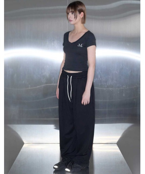 A'GEM/9 × .kom 『MUCENT/ムーセント』 SIGNATURE FOUR PINTUCK WIDE
