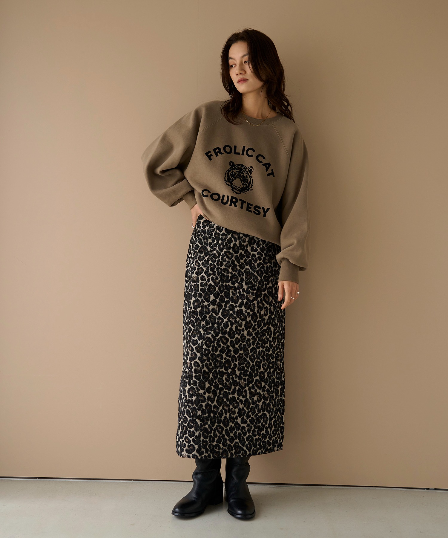 model：H165　着用サイズ：M