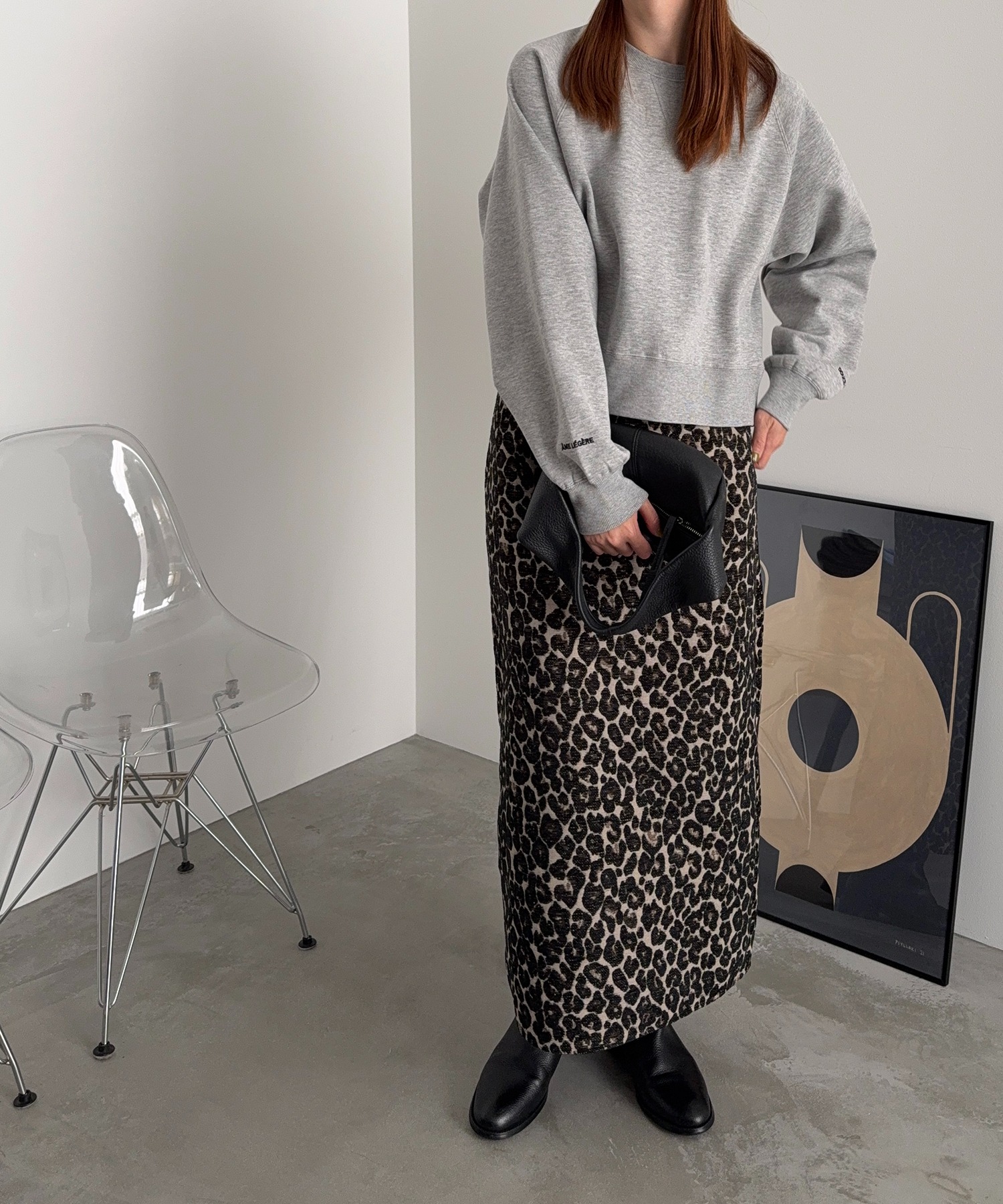 model：H166　着用サイズ：M