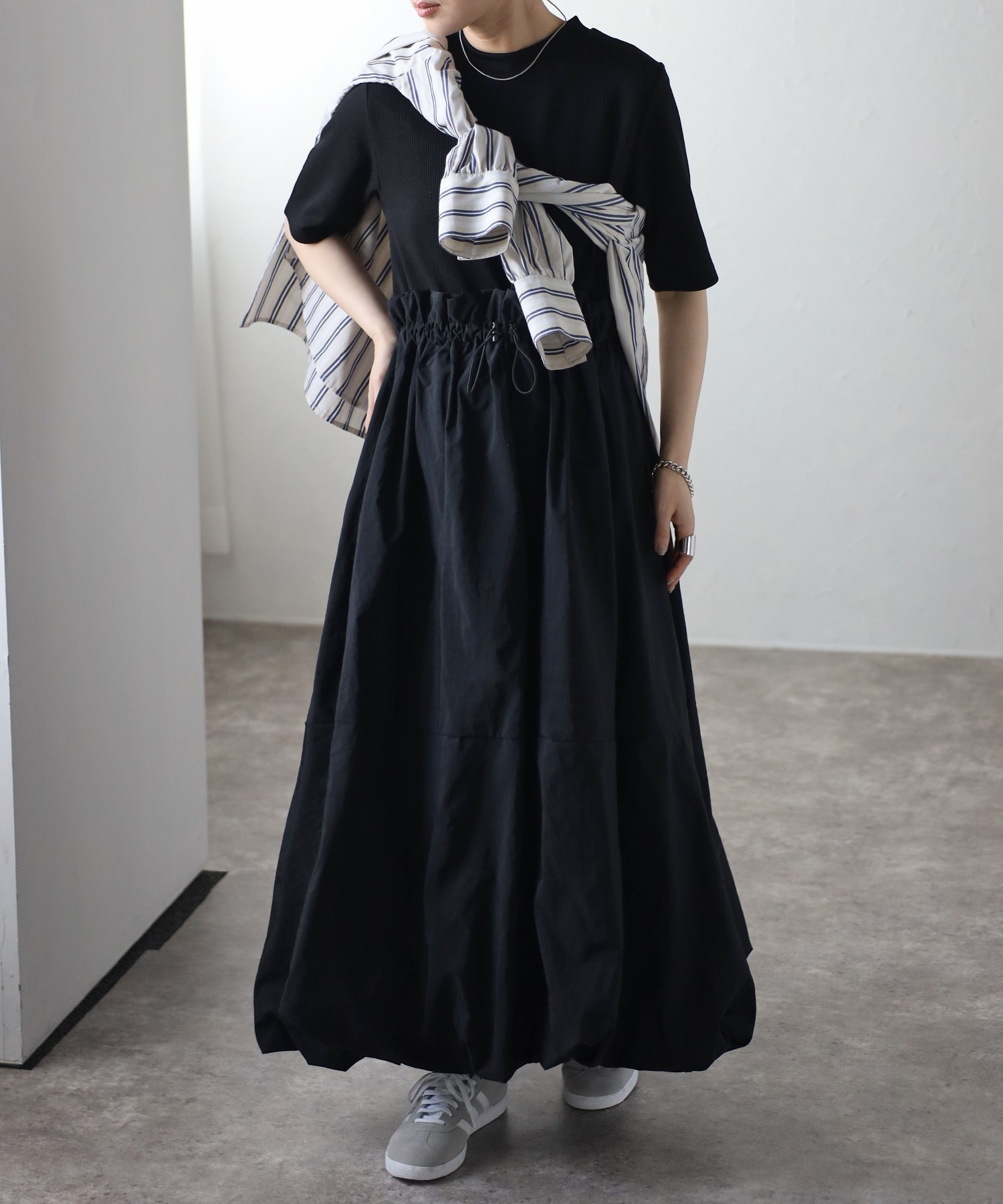 model：H158 着用サイズ：FREE