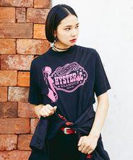 ROCK’N’ROLL プリント Tシャツ