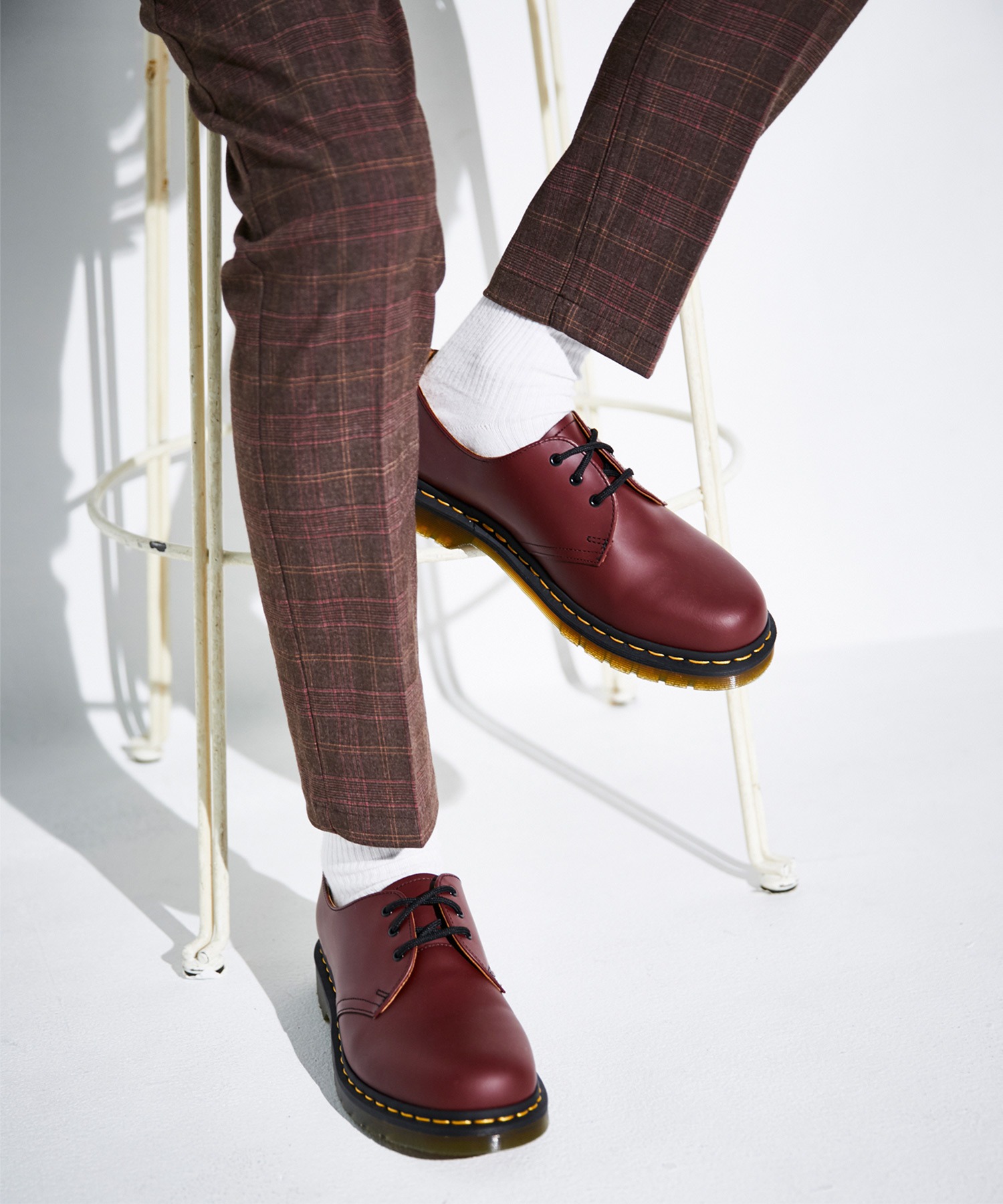 Dr Martens ドクターマーチン 1461 3eye Gibson Shoe 3ホール ギブソン シューズ Alu Standard Bark Manhattan バークマンハッタン 公式オンラインストア