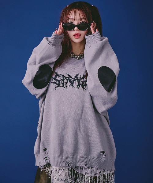 A'GEM/9 × .kom 『GALFY/ガルフィー』バチバチピアスニット セレクト