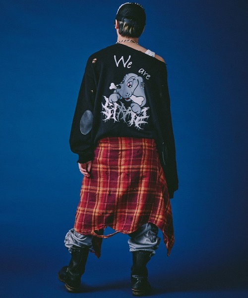 A'GEM/9 × .kom 『GALFY/ガルフィー』バチバチピアスニット セレクト
