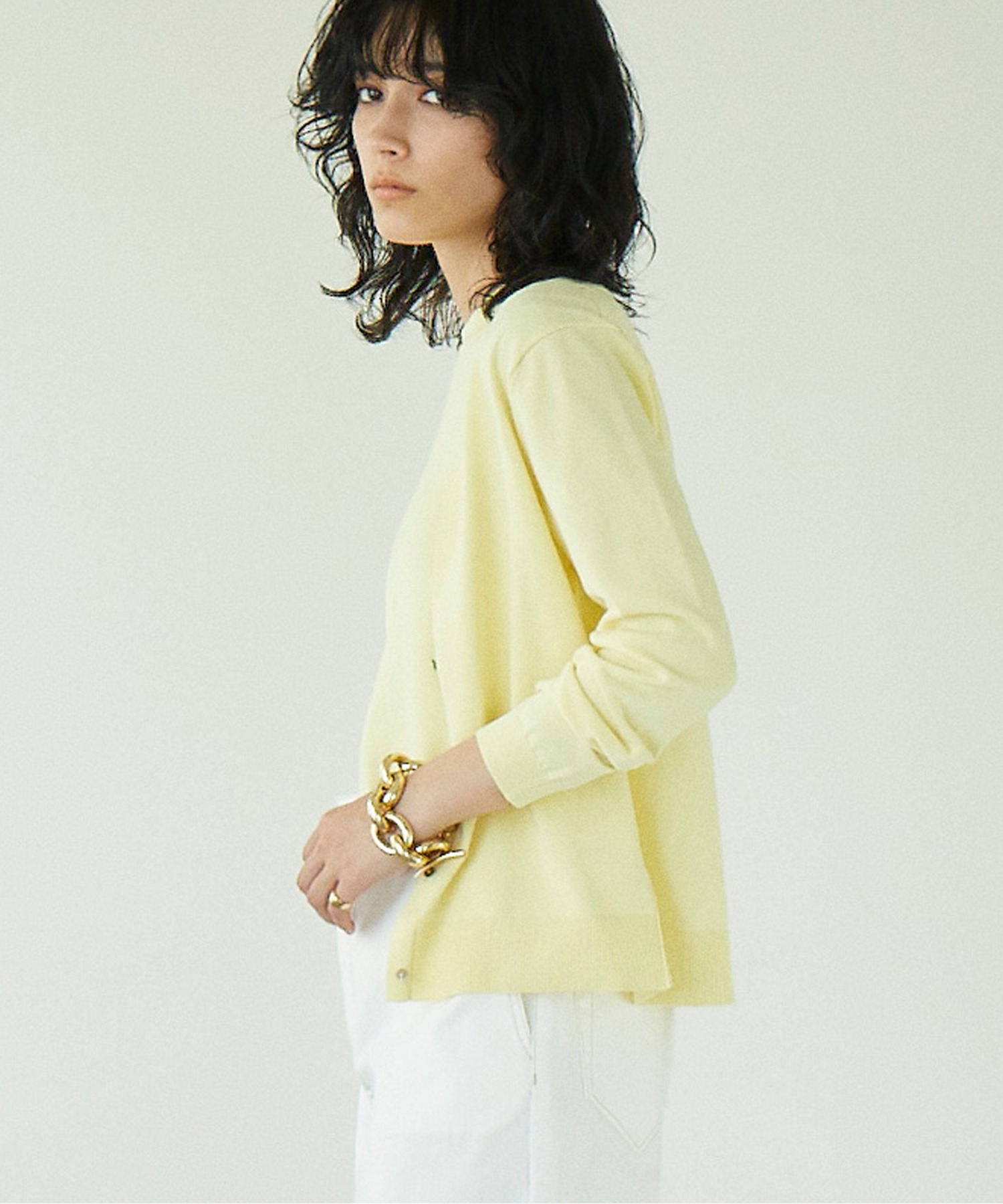 アイスコットンカーディガン Gaza Cch Ps