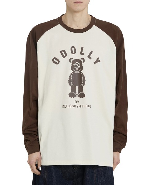 OY/オーワイ』 ODOLLY RAGLAN L/S TEE/ オードリーラグラン長袖