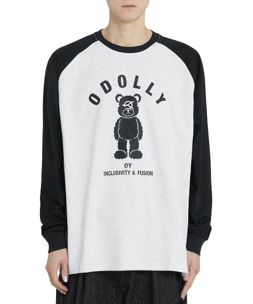 OY/オーワイ』 ODOLLY RAGLAN L/S TEE/ オードリーラグラン長袖
