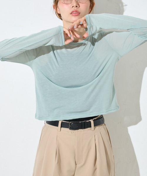 model：163cm / size：F