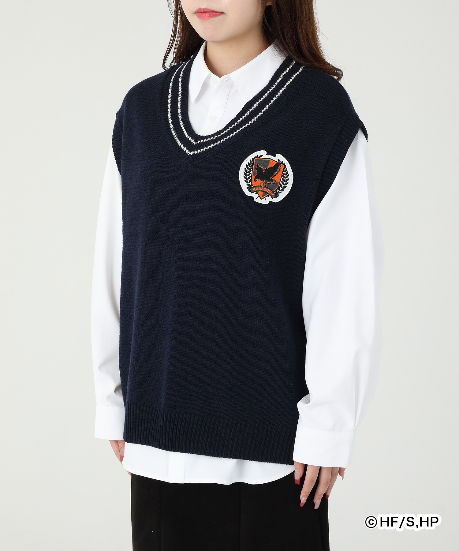 アニメ「ハイキュー!!」× SHIRTS＆KNIT VEST SET 烏野/音駒/梟谷学園