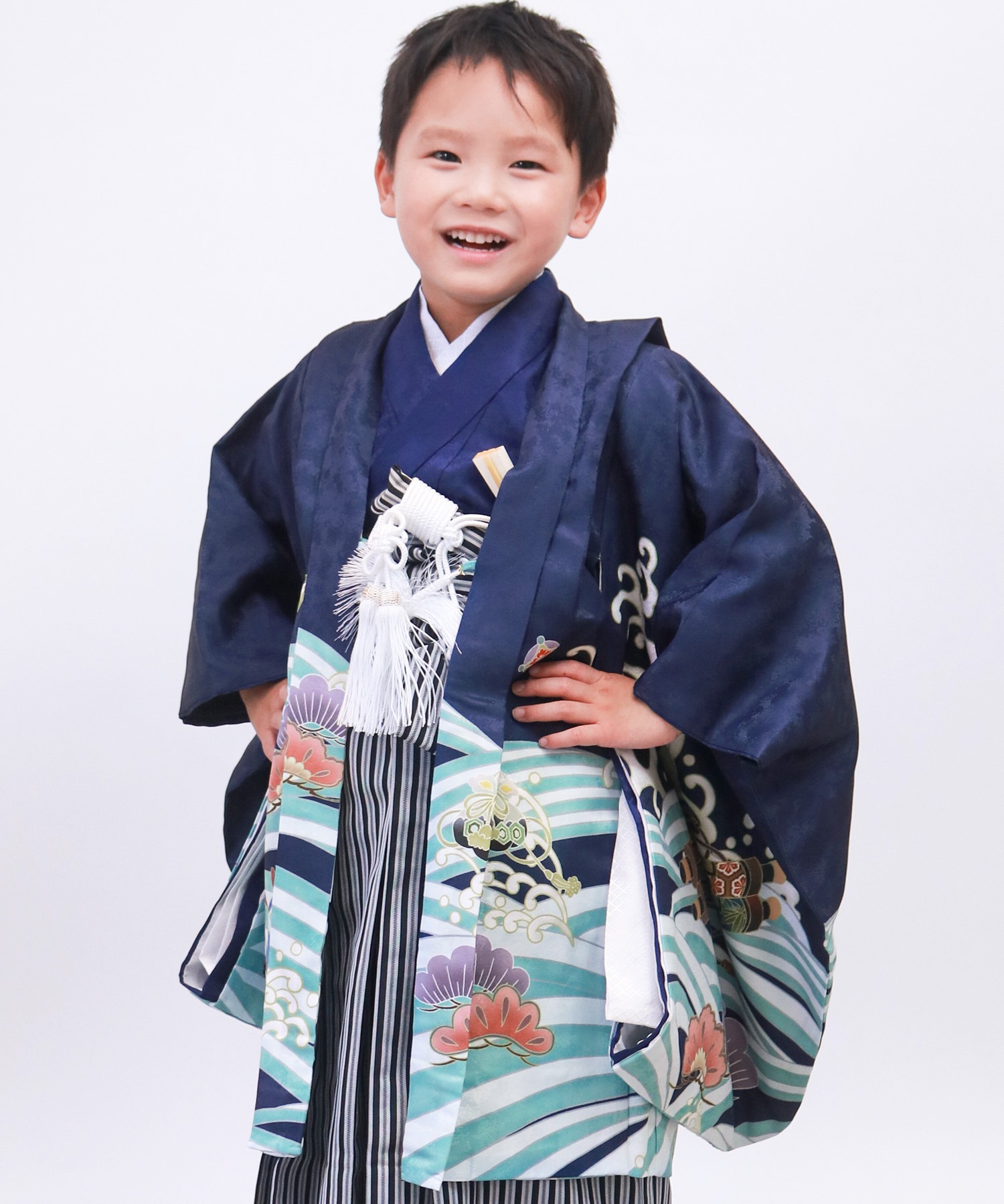 5歳七五三絵羽羽織袴セット