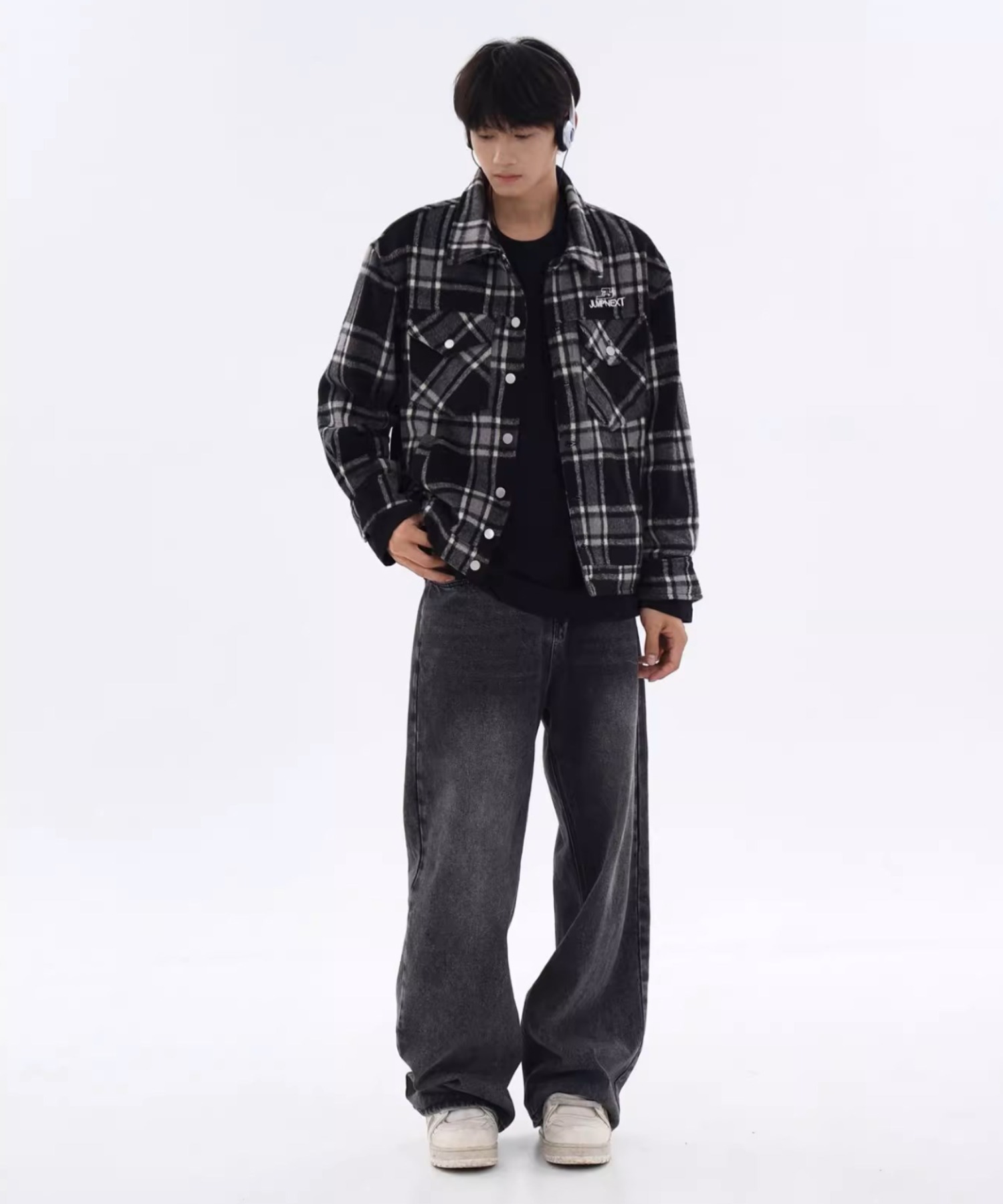 ARMANI JUNIOR チェック柄ジャケット ARMANI JUNIOR チェック柄ジャケット ARMANI JUNIOR チェック柄