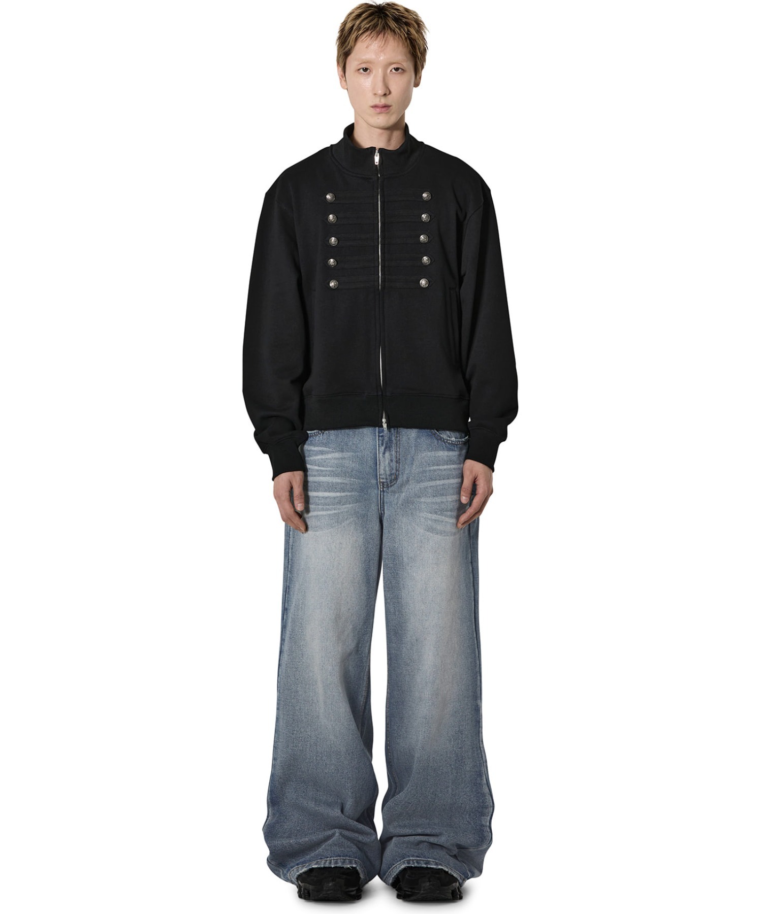 Openyard/オープンヤード』 NAPOLEON SWEAT ZIP UP/ナポレオン