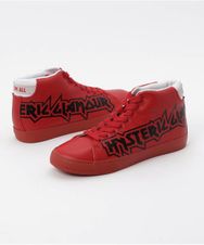 METALプリントハイカットスニーカー
