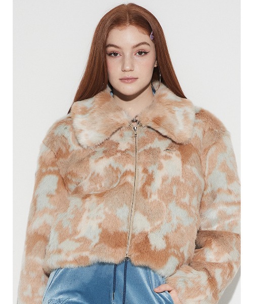 [Desigual] fur jacket 『デシグアル』ファージャケット