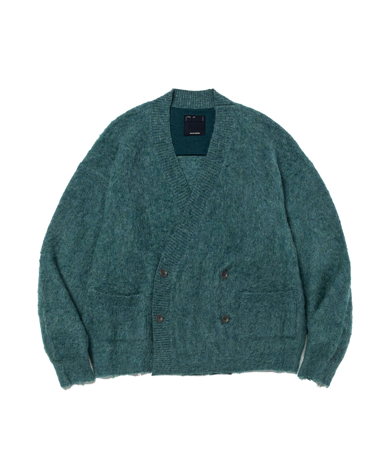 Mohair Double Knit Cardigan — мохеровый двуслойный кардиган