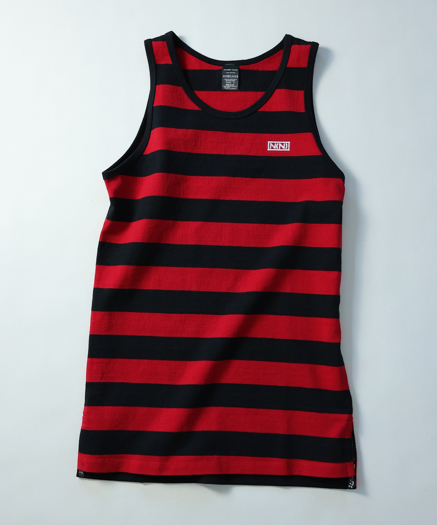 NUMBER (N)INE / ナンバーナイン WIDE STRIPED LONG TANK TOP 