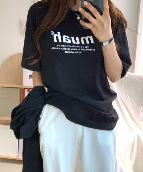 A'GEM/9 × .kom『muah muah/ムーアムーア』 GRAPHIC STANDARD T