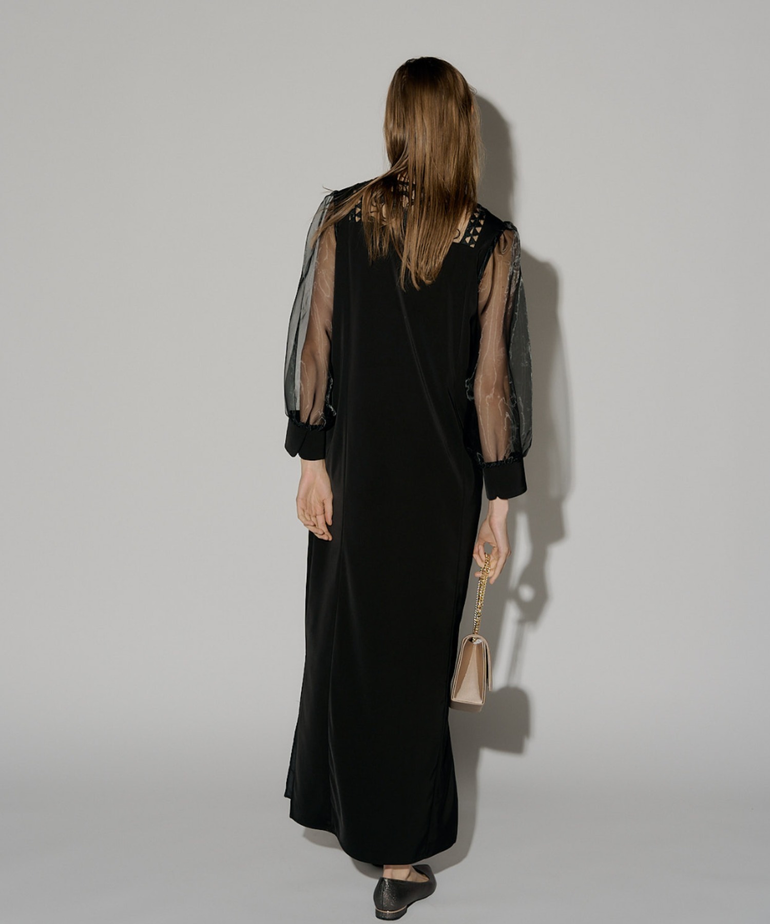 Jacquard lace pencil dress 【公式通販】